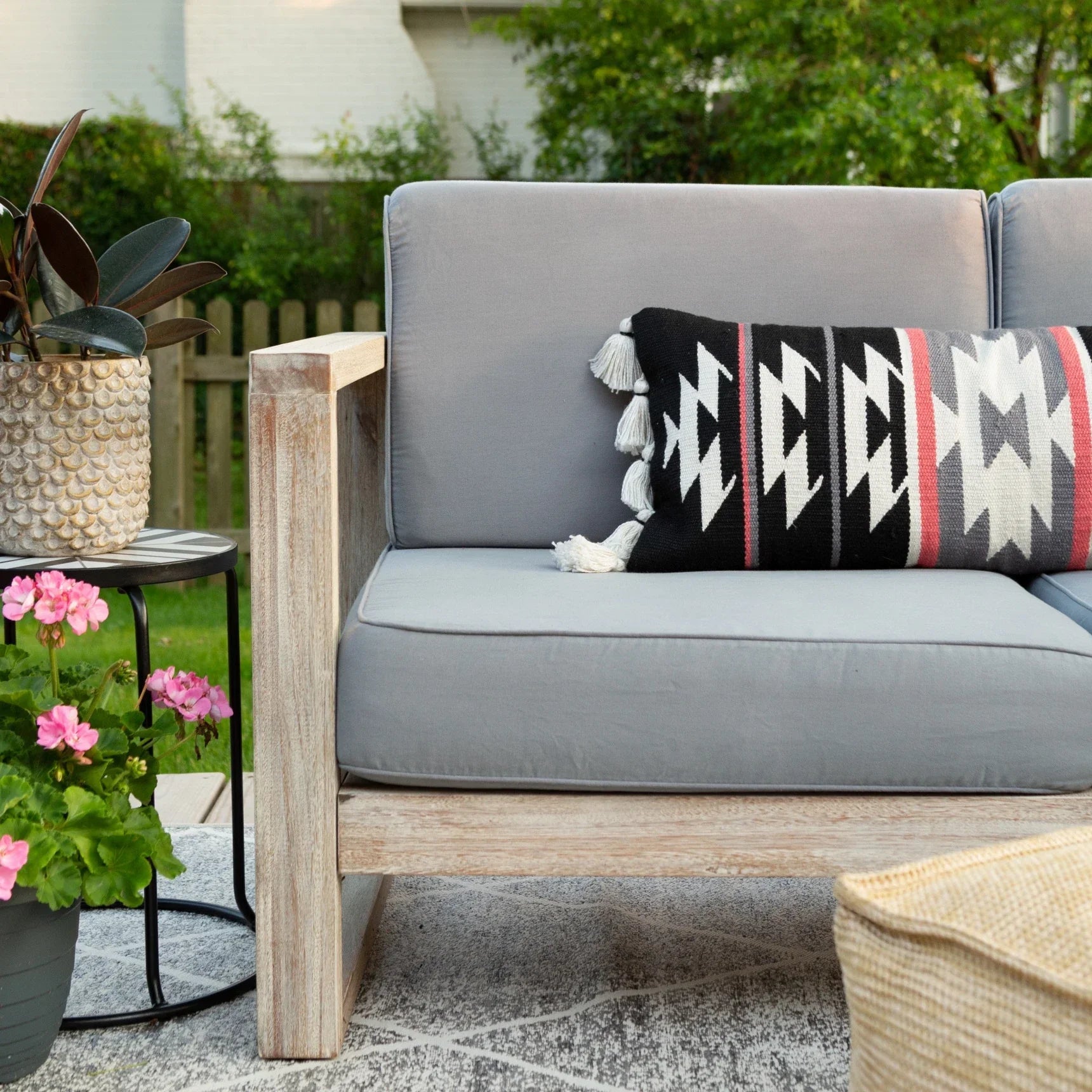 Dyed Outdoor Cushions