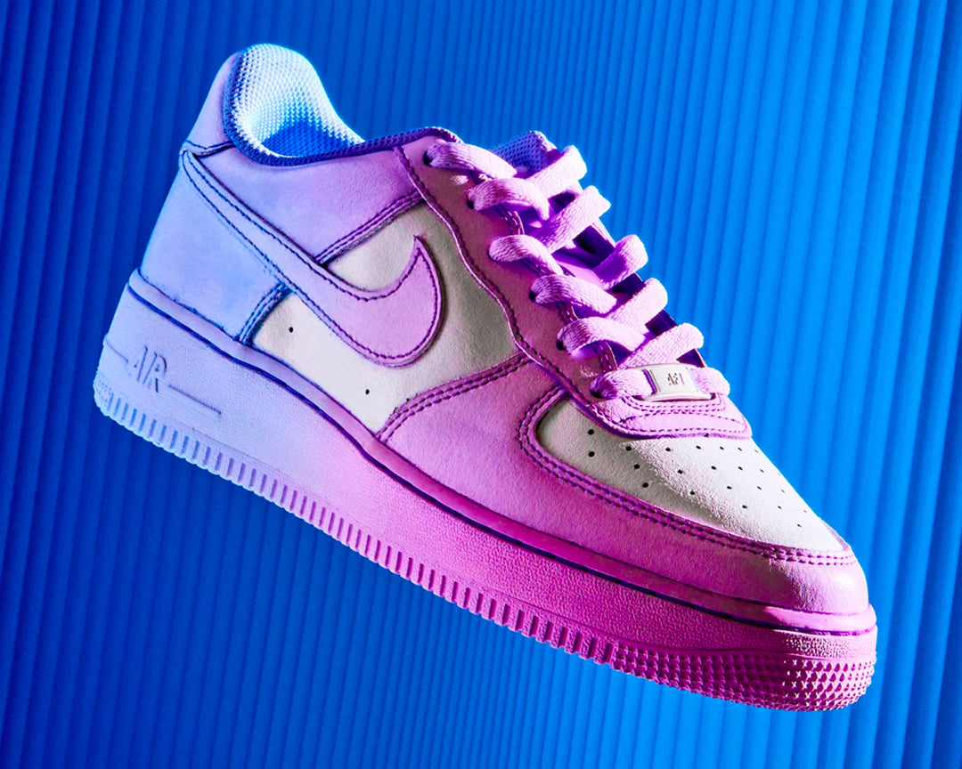How to Ombré Dip Dye Sneakers