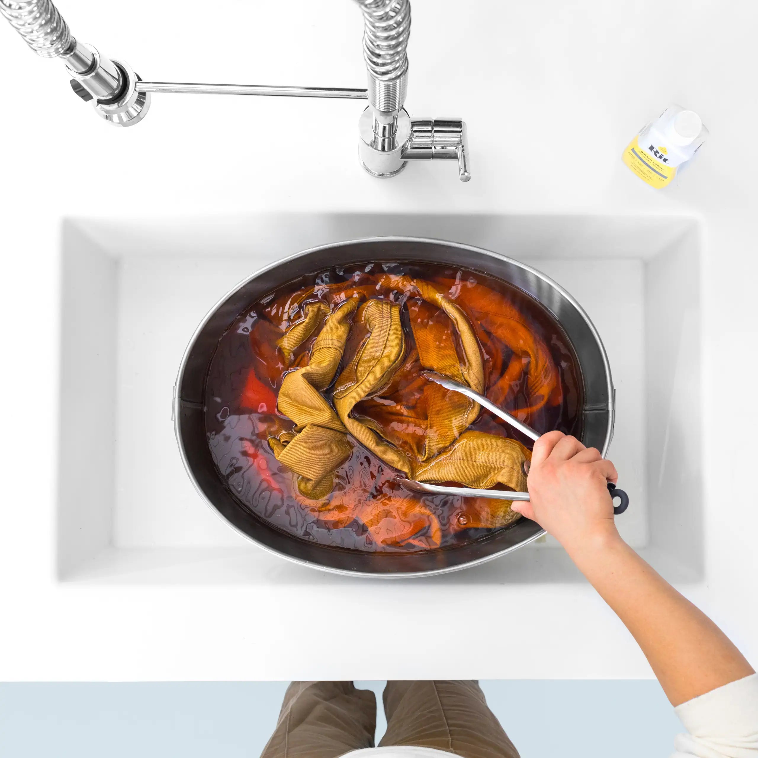 How to Use Rit All-Purpose Dye - Sink or Bucket