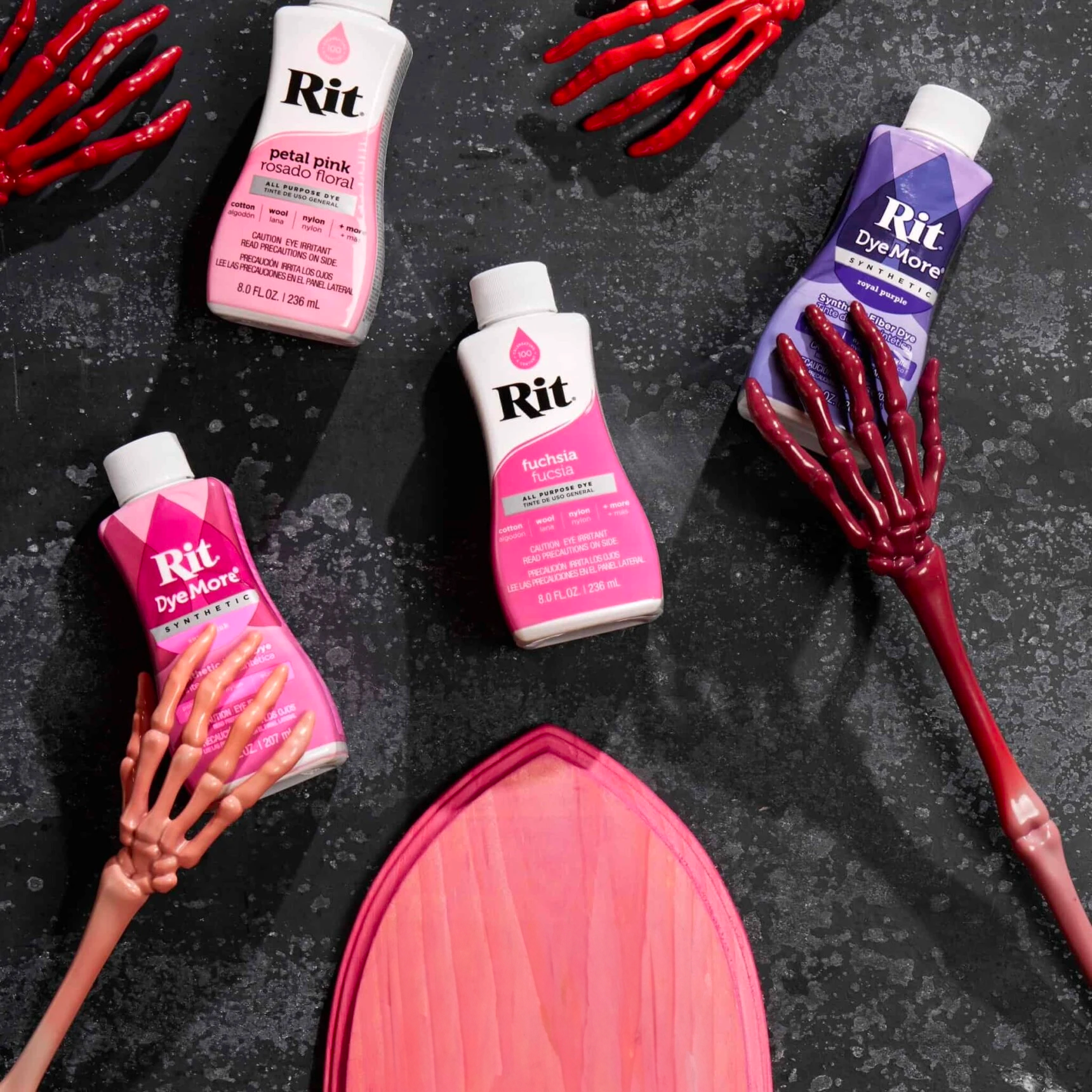Pink Ombre Skeleton Arms