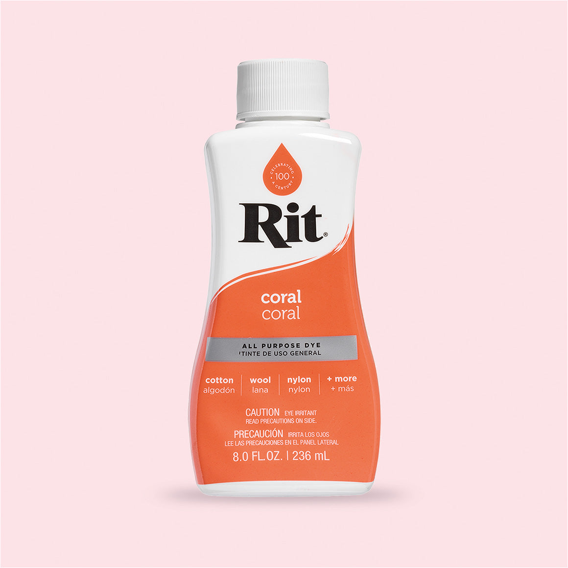 coral fabric dye