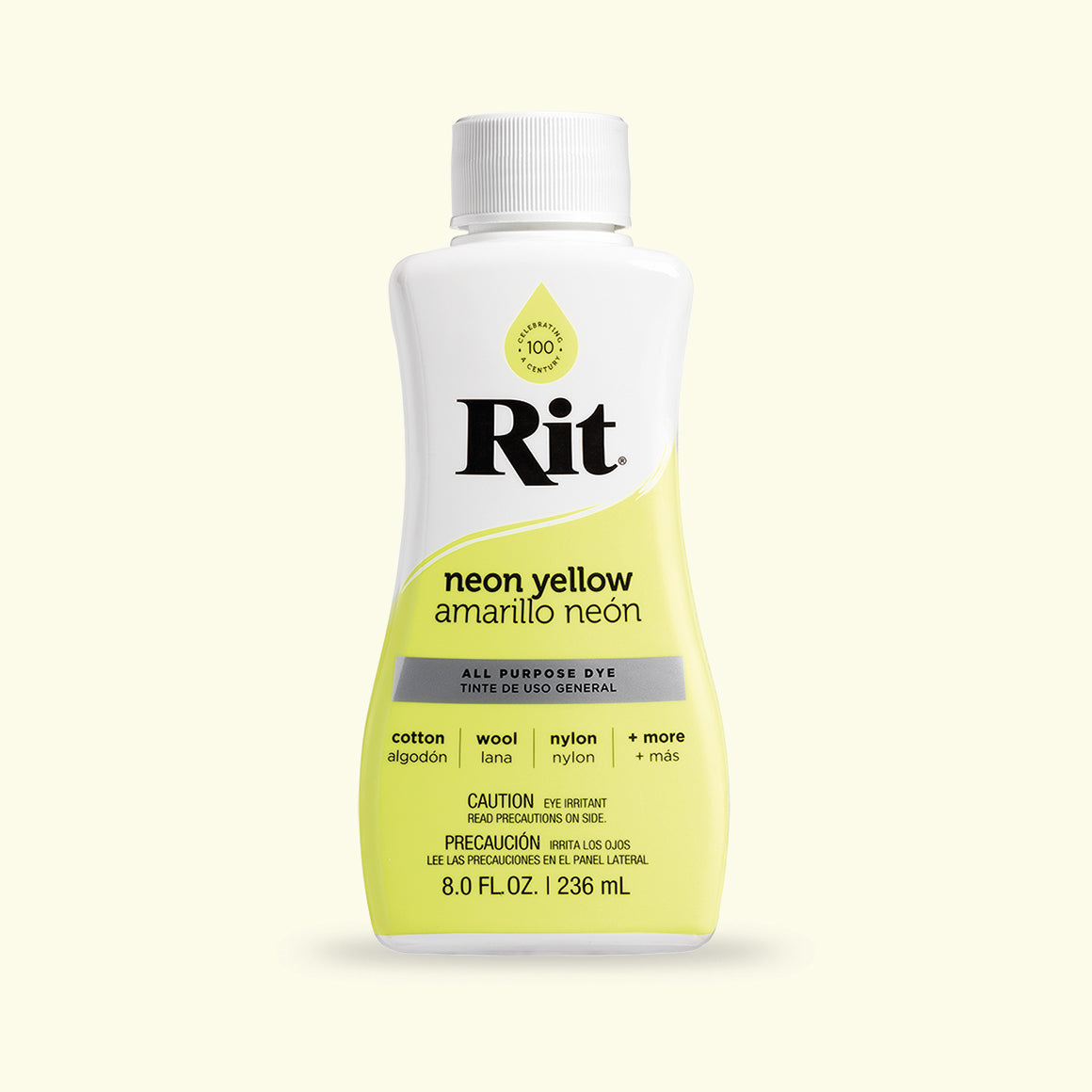 neon yellow fabric dye