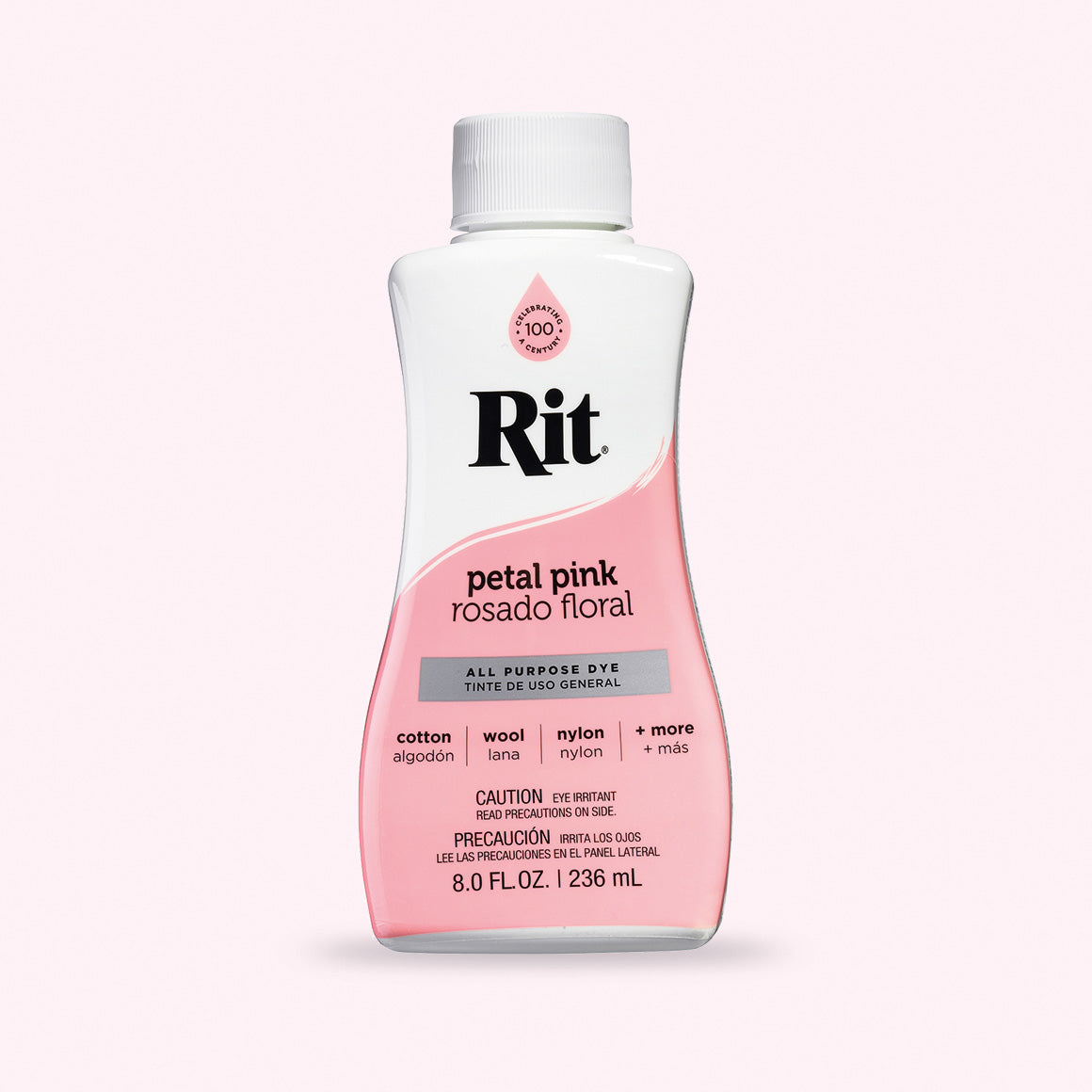 pastel pink fabric dye