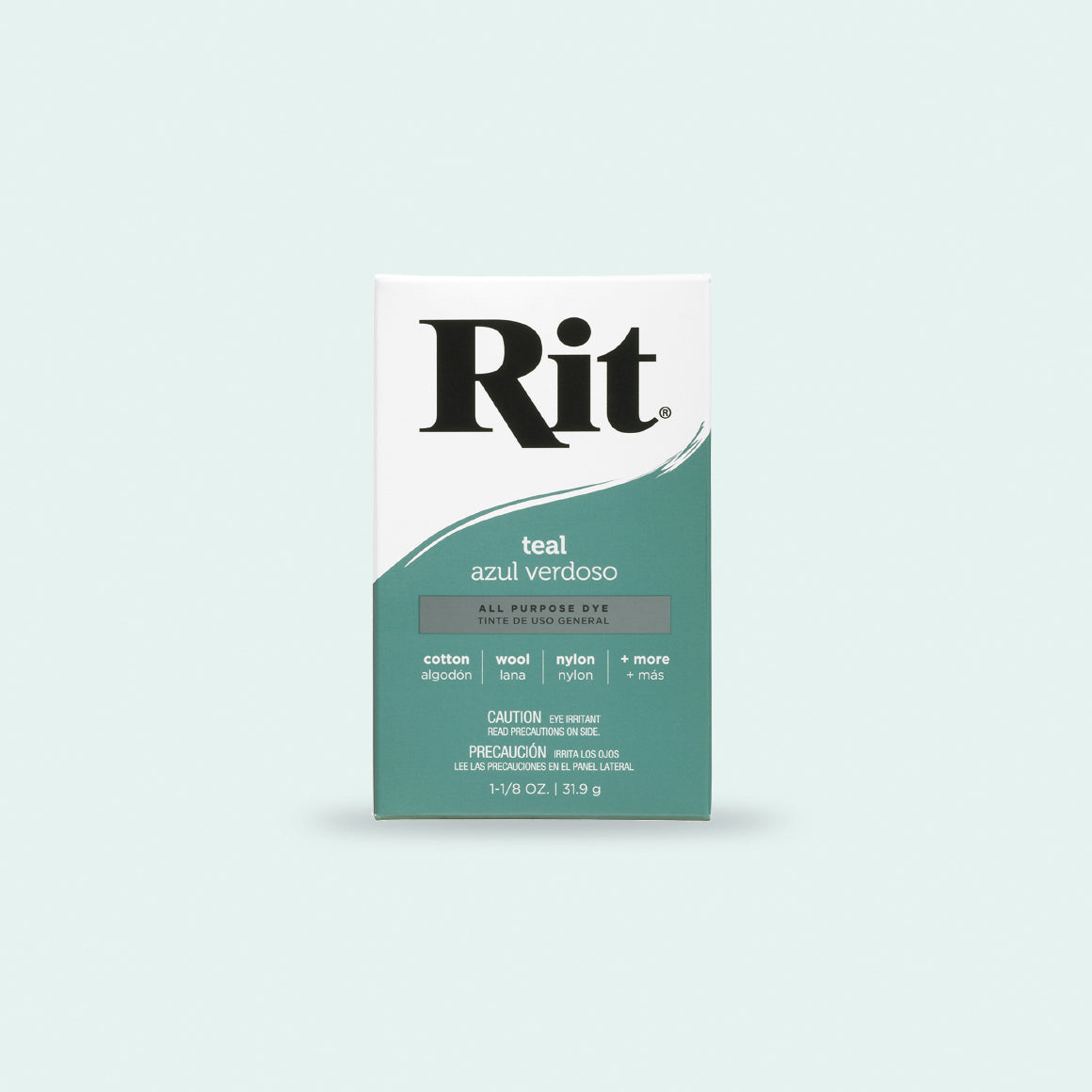teal fabric dye